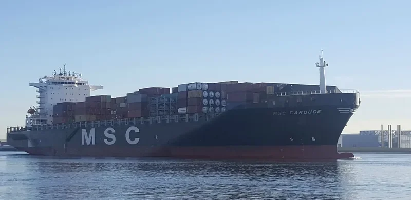 MSC CAROUGE Container Ship IMO 9320441 photo 2