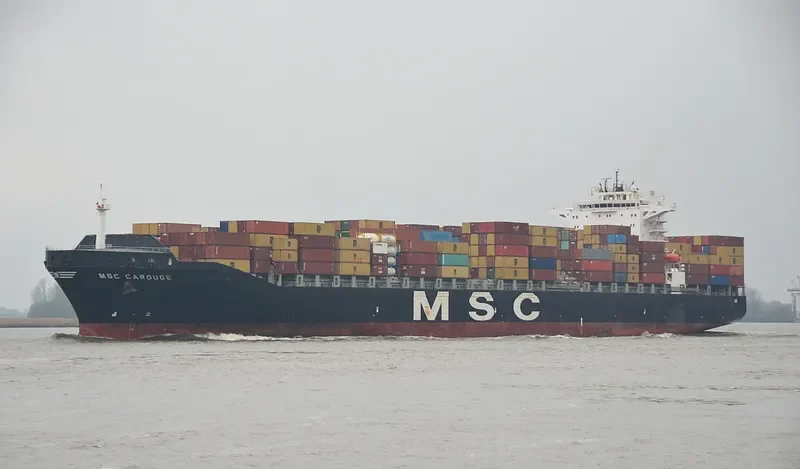 MSC CAROUGE Container Ship IMO 9320441 photo 3