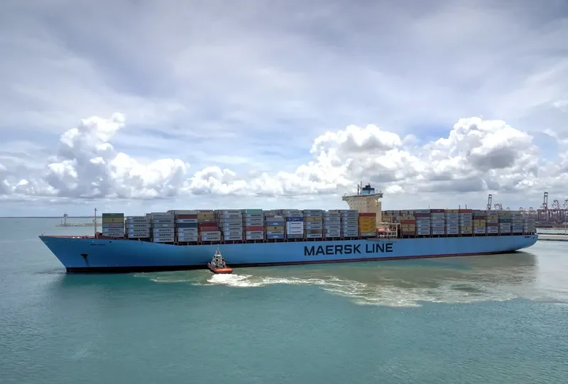 EBBA MAERSK Container Ship IMO 9321524