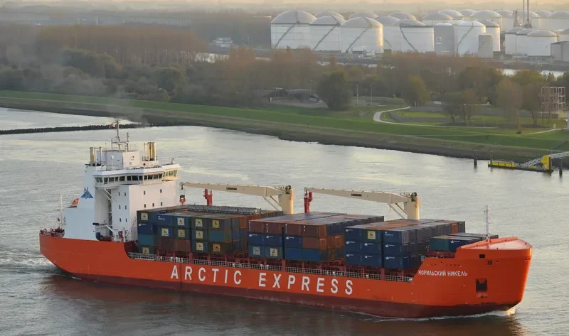 NORILSKIY NICKEL Container Ship IMO 9330836