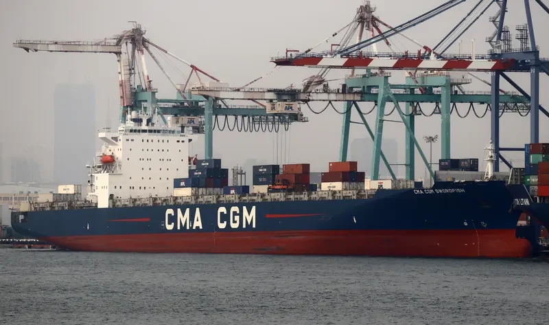 CMA CGM SWORDFISH Container Ship IMO 9331000