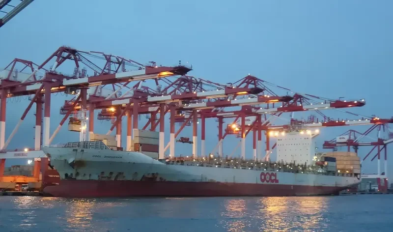 OOCL ZHOUSHAN Container Ship IMO 9332195
