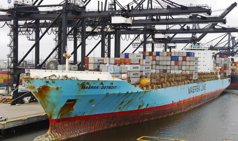 MAERSK DETROIT Container Ship IMO 9333034 photo 2