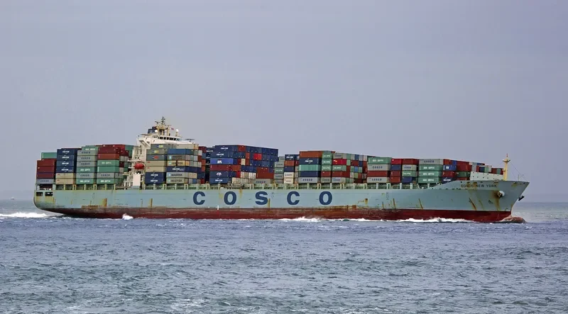COSCO NEW YORK Container Ship IMO 9335185 photo 2