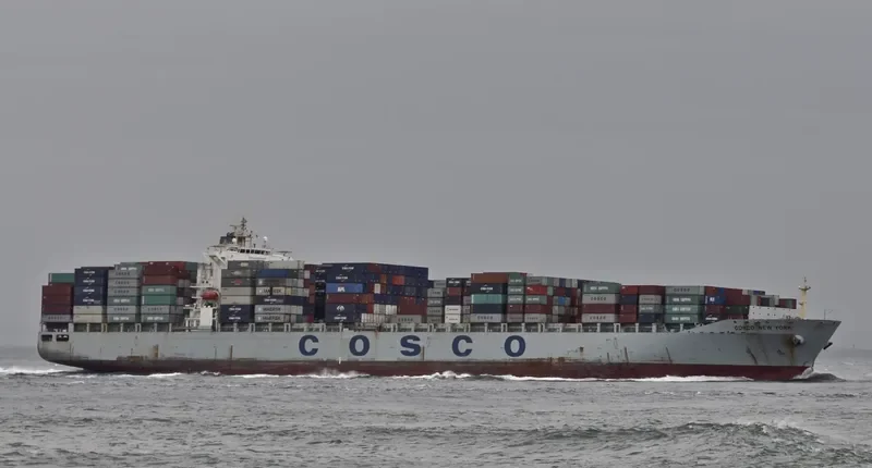 COSCO NEW YORK Container Ship IMO 9335185 photo 3