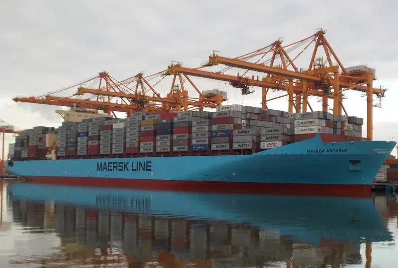 MAERSK ANTARES Container Ship IMO 9342504 photo 2