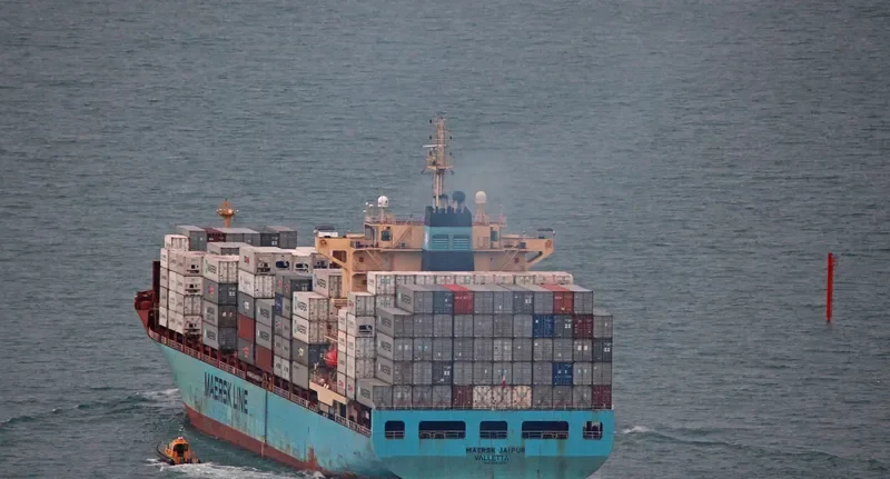 MAERSK JAIPUR Container Ship IMO 9343974 photo 2