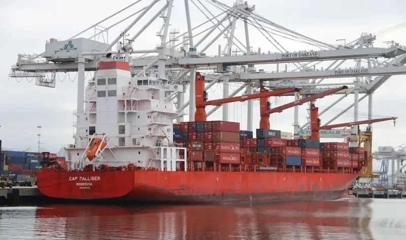 CAP PALLISER Container Ship IMO 9344679