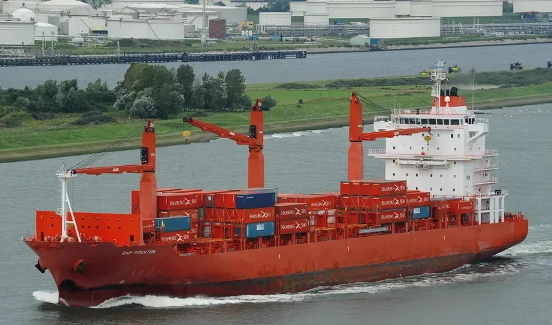 SAN ALVARO Container Ship IMO 9344681