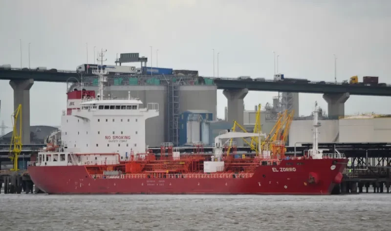 EL ZORRO Tanker IMO 9344801