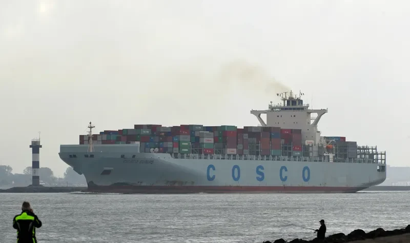 COSCO EUROPE Container Ship IMO 9345415