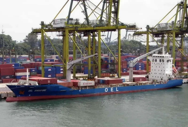 OEL SINGAPORE Container Ship IMO 9345910