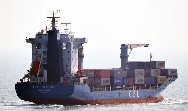 BLPL BLESSING Container Ship IMO 9345922