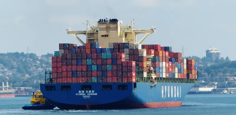 HYUNDAI COURAGE Container Ship IMO 9347542 photo 2