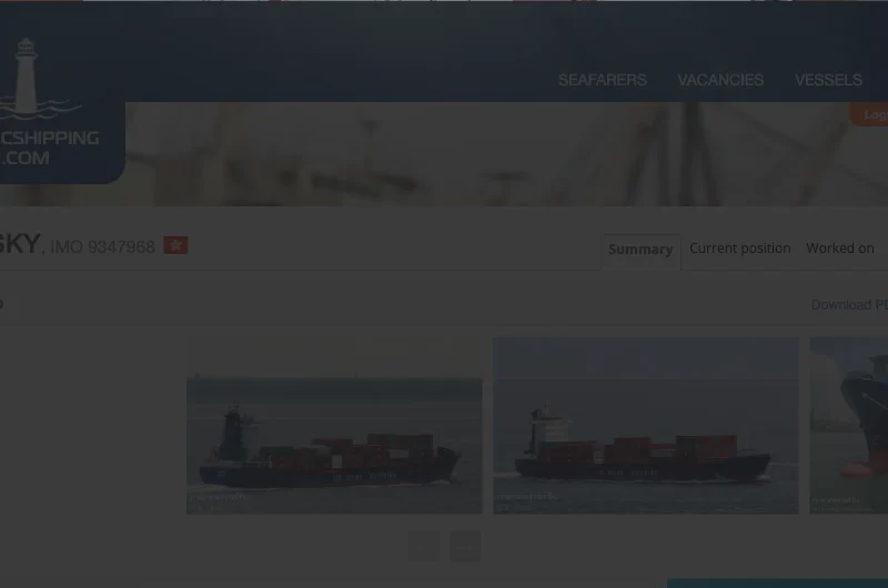 JJ SKY General Cargo IMO 9347968