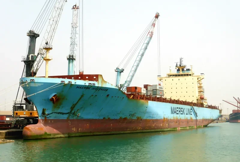 MAERSK INVERNESS Container Ship IMO 9348156