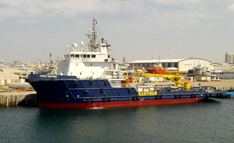 TOPAZ RAYYAN Offshore Vessel IMO 9349112