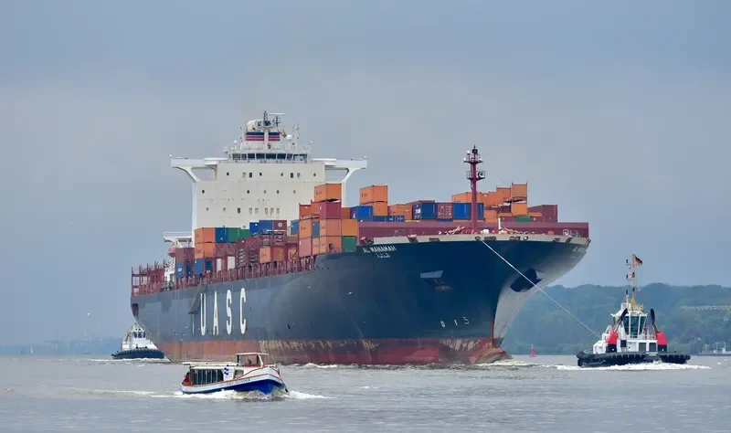 AL MANAMAH Container Ship IMO 9349538