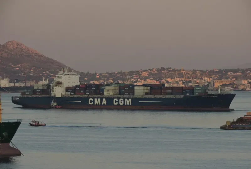 CMA CGM GEORGIA Container Ship IMO 9351127