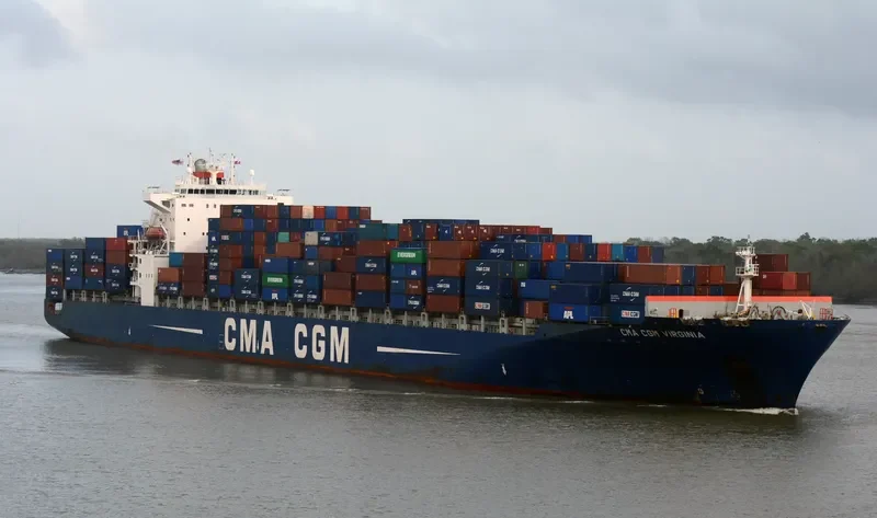CMA CGM VIRGINIA Container Ship IMO 9351139