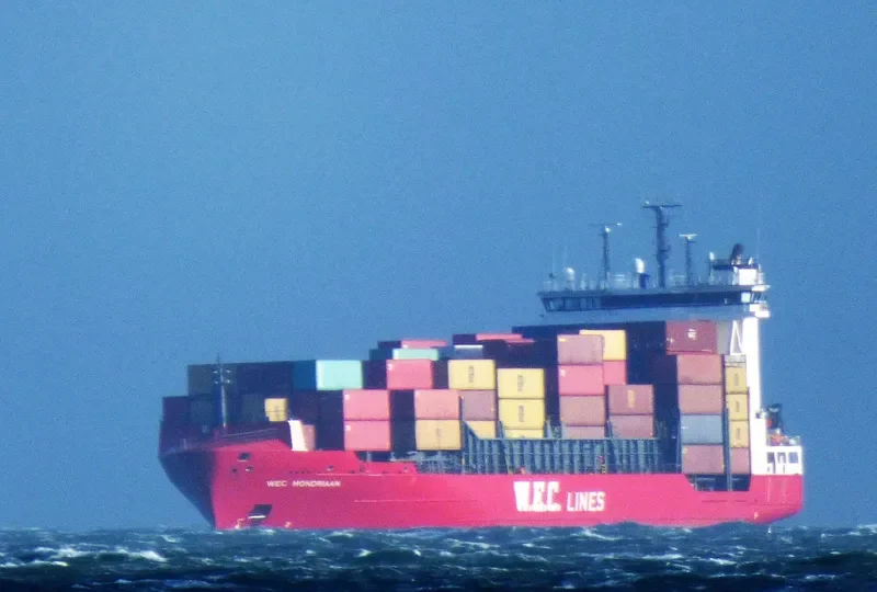 WEC MONDRIAAN Container Ship IMO 9354363