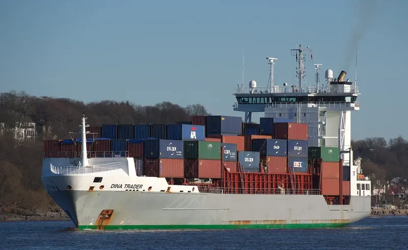 DINA TRADER Container Ship IMO 9354442
