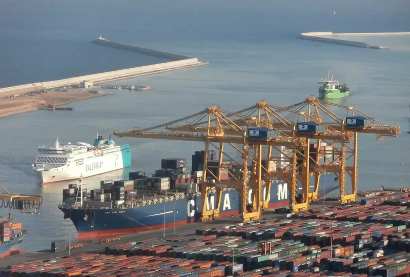 CMA CGM VELA Container Ship IMO 9354923