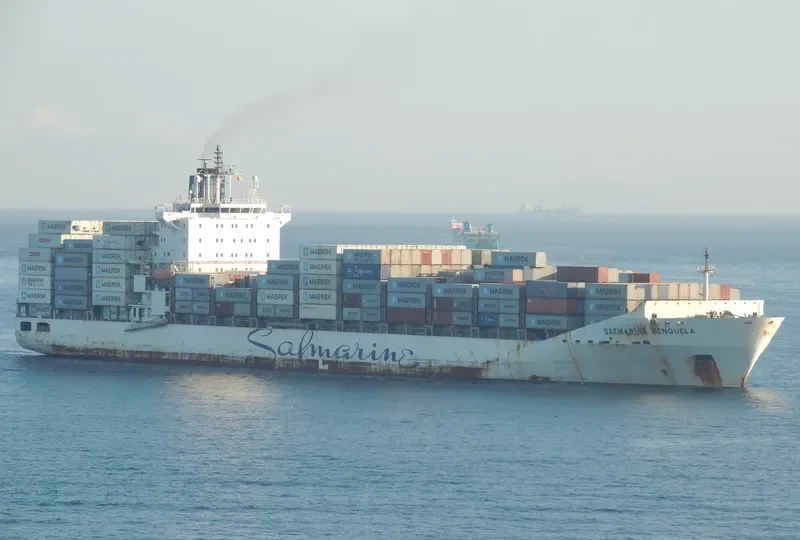 SAFMARINE BENGUELA Container Ship IMO 9355367