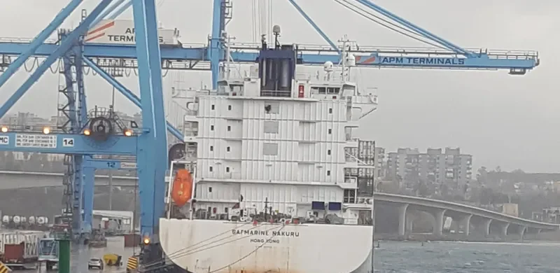 SAFMARINE NAKURU Container Ship IMO 9356103 photo 2
