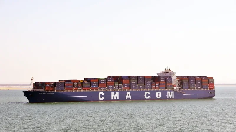 CMA CGM THALASSA Container Ship IMO 9356294