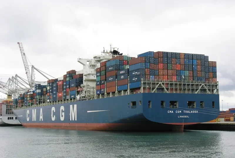 CMA CGM THALASSA Container Ship IMO 9356294 photo 2