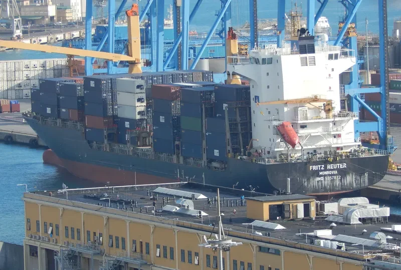 FRITZ REUTER Container Ship IMO 9357872
