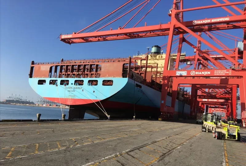 GUNDE MAERSK Container Ship IMO 9359014