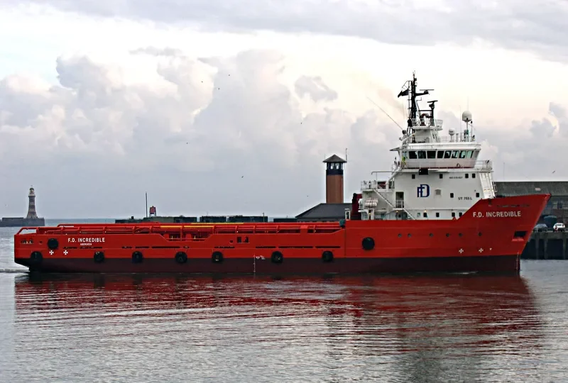 MELTON TIDE Offshore Vessel IMO 9361627