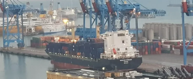 MACAO Container Ship IMO 9362724