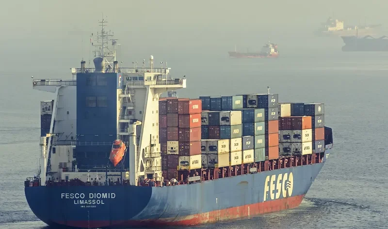 FESCO DIOMID Container Ship IMO 9365295