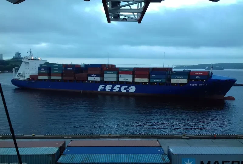 FESCO DIOMID Container Ship IMO 9365295 photo 2