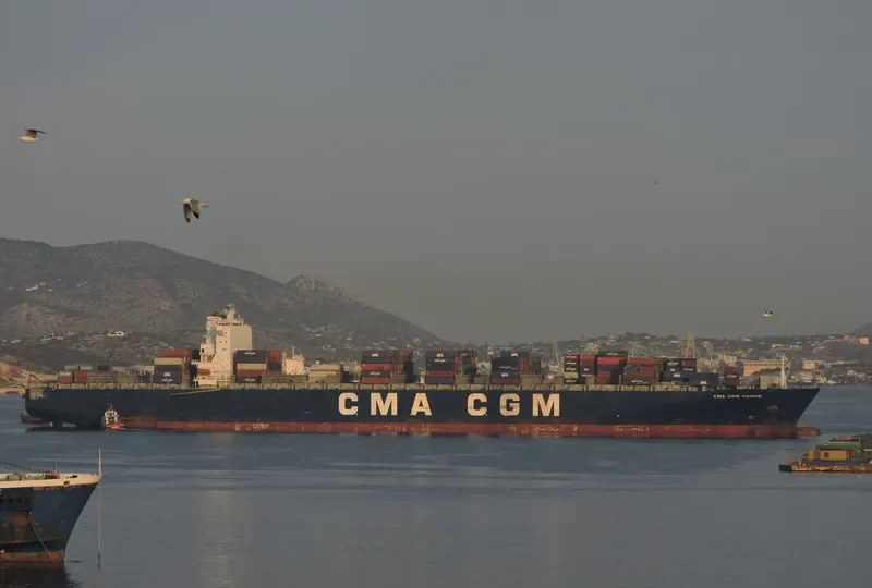 CMA CGM IVANHOE Container Ship IMO 9365805
