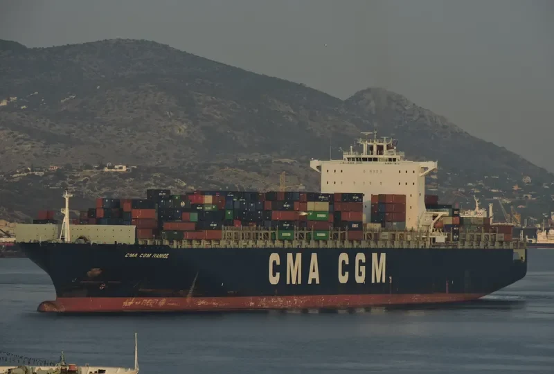 CMA CGM IVANHOE Container Ship IMO 9365805 photo 3
