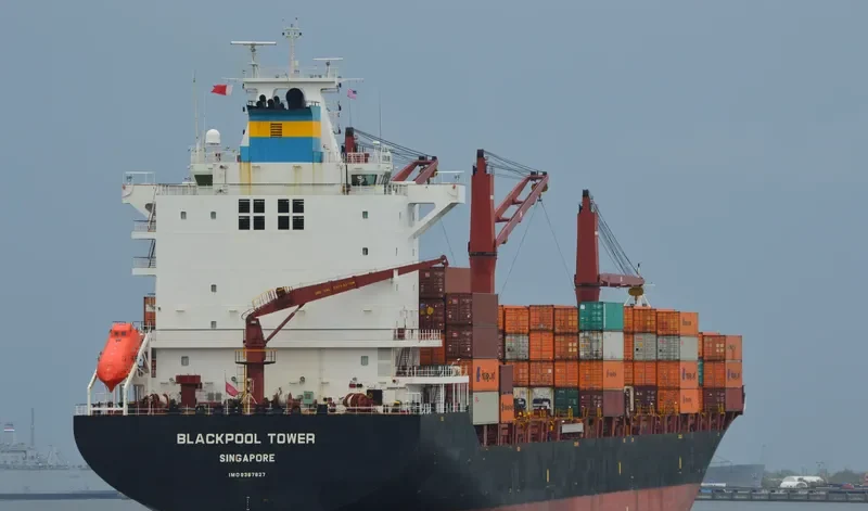 GLACIER BAY Container Ship IMO 9367827
