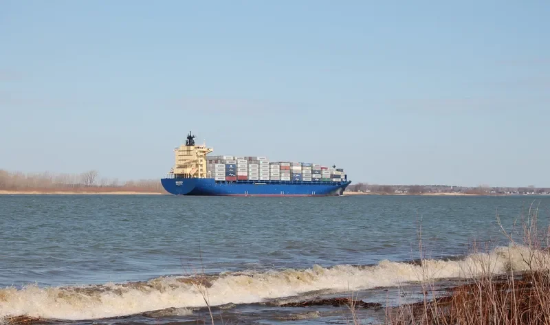 BURGUNDY Container Ship IMO 9372872