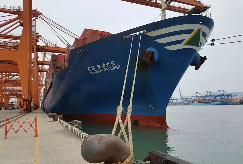 HYUNDAI OAKLAND Container Ship IMO 9385013
