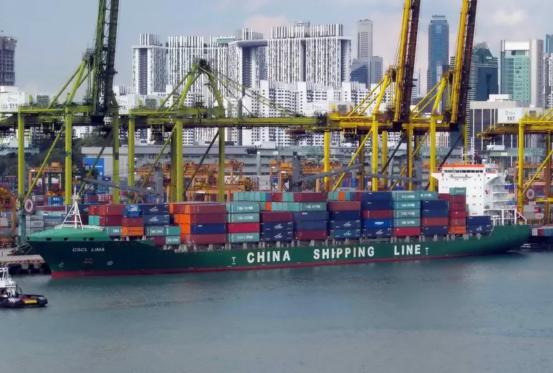 CSCL LIMA Container Ship IMO 9386005 photo 2