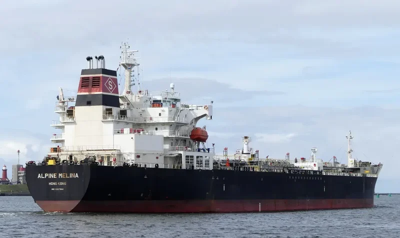 ALPINE MELINA Tanker IMO 9387944