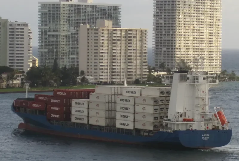 K STORM Container Ship IMO 9389435