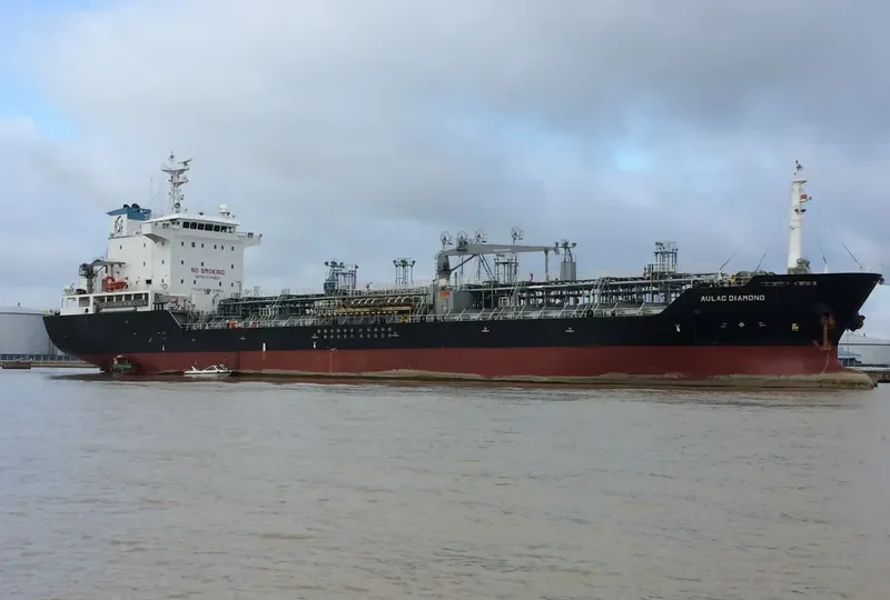 AULAC DIAMOND Tanker IMO 9389722