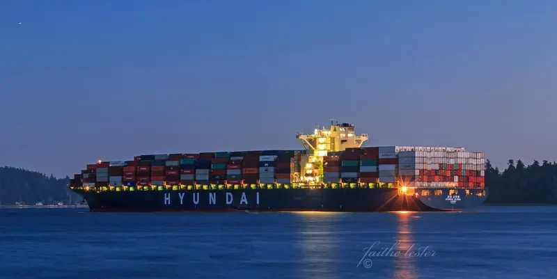 HYUNDAI GLOBAL Container Ship IMO 9393022 photo 10