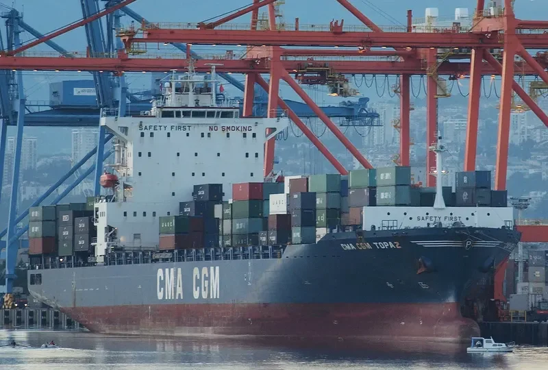 CMA CGM TOPAZ Container Ship IMO 9397602 photo 3