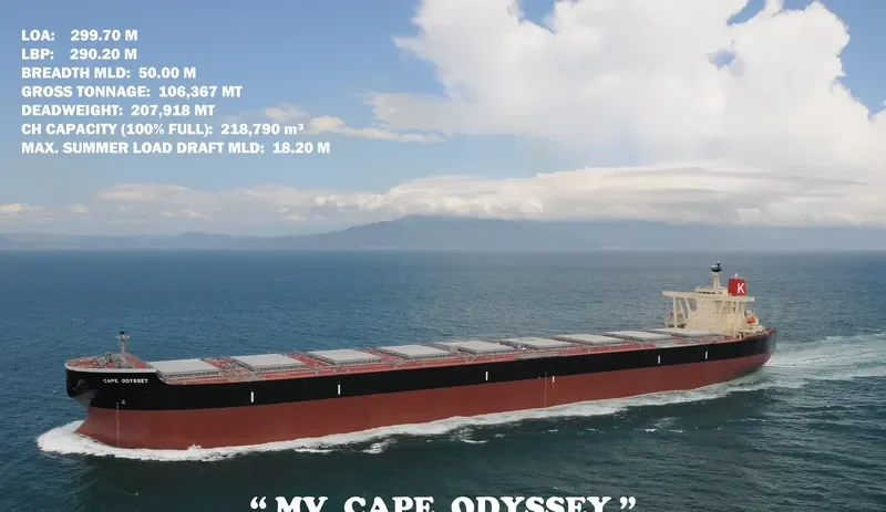 CAPE ODYSSEY Bulk Carrier IMO 9398163 photo 2