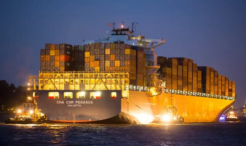 CMA CGM PEGASUS Container Ship IMO 9399210